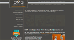 Desktop Screenshot of dmgdentaldesign.com